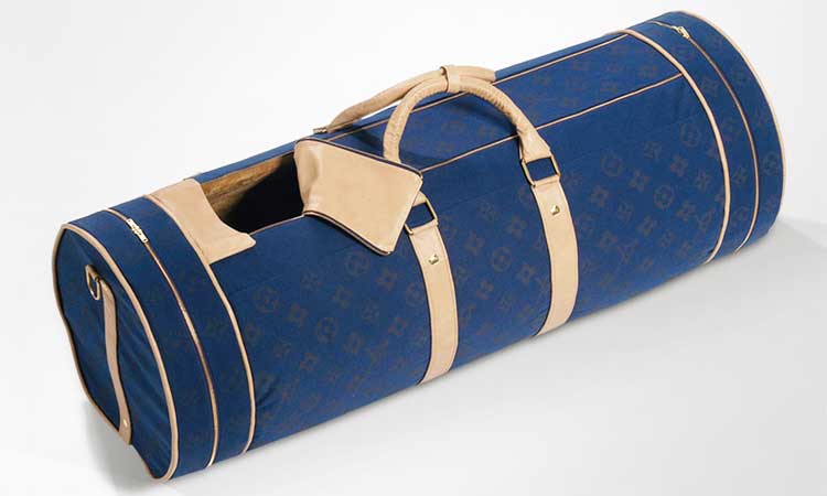 coffin designed to look like a designer bag