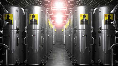 cryonic preservation tanks