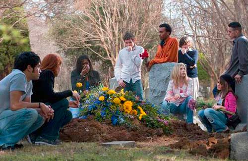 woodland burial ground planted trees of remembrance