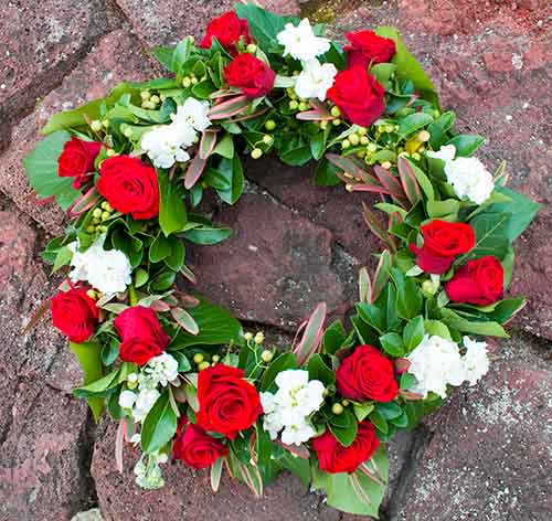 Flowers for burial deals