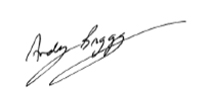 Andy Briggs Group Chief Executive Phoenix Group signature.